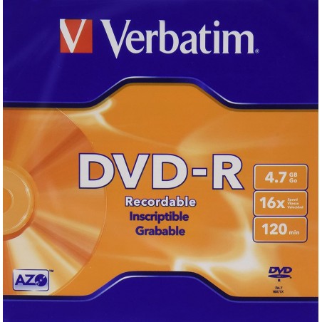 OPTICO VERBATIM 95093 DVD-R 4.7GB
