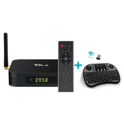 TV BOX TX6-P MINI-A SMART 4K - WIFI - HDMI - LAN - USB - 2GB RAM - 16GB ROM - MICRO SD